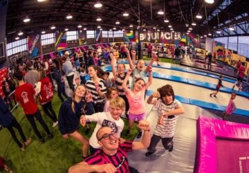 BOUNCE Inc, trampoline park, indoor fun centre, kids parties