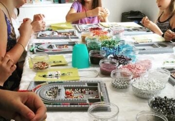 String of Beads, craft parties