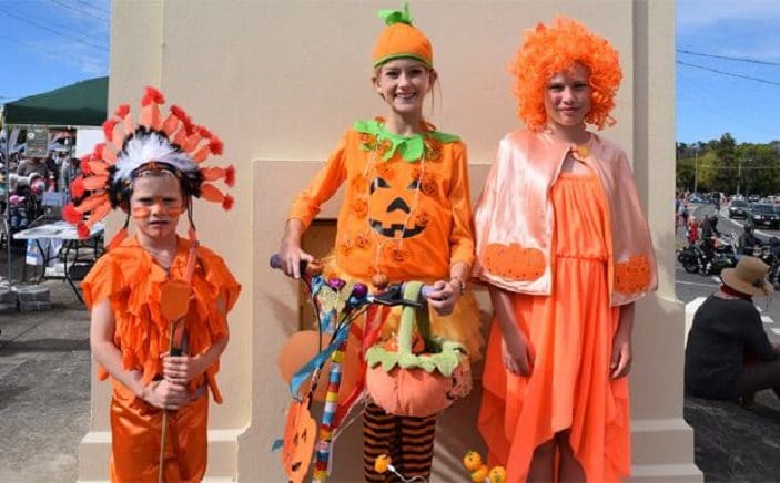 kids pumpkin costumes