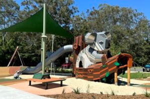 picture of koala playground in alexander clark park