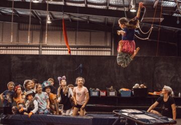 Flipside Circus, circus training for kids
