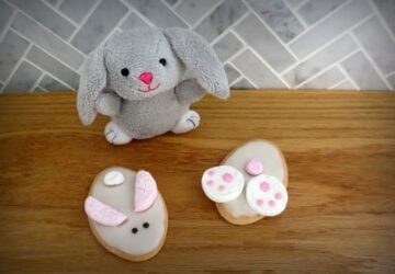 Easter rabbit cookies