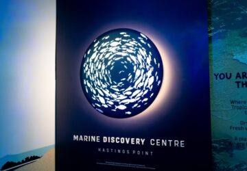 entry to Marine Discovery Centre