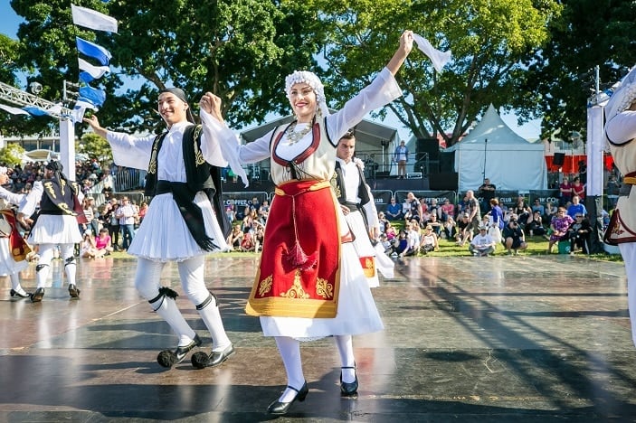 Paniyiri Greek Festival Brisbane, Dancing, Greek Dancing