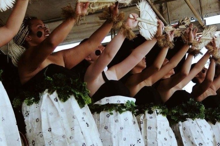 pasifika Vibes Festival event image of dancers on stage.