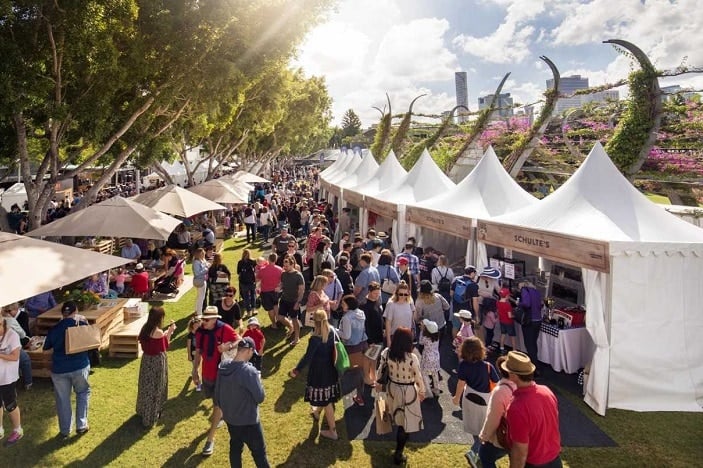 regional flavours south bank food stalls, food, wine, market stalls, South Bank, Queensland food and wine