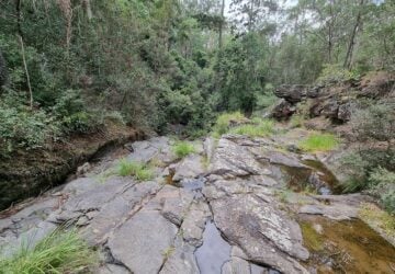 slaughter falls near mount coot-tha