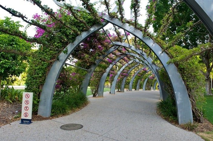 southbank floral arches