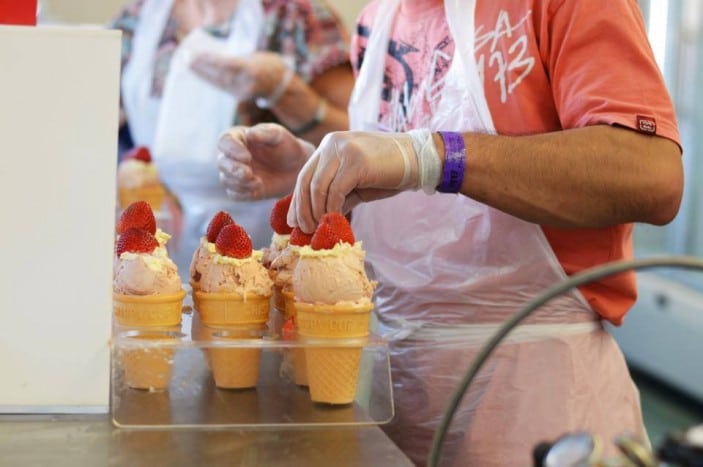 stawberry sundae ekka